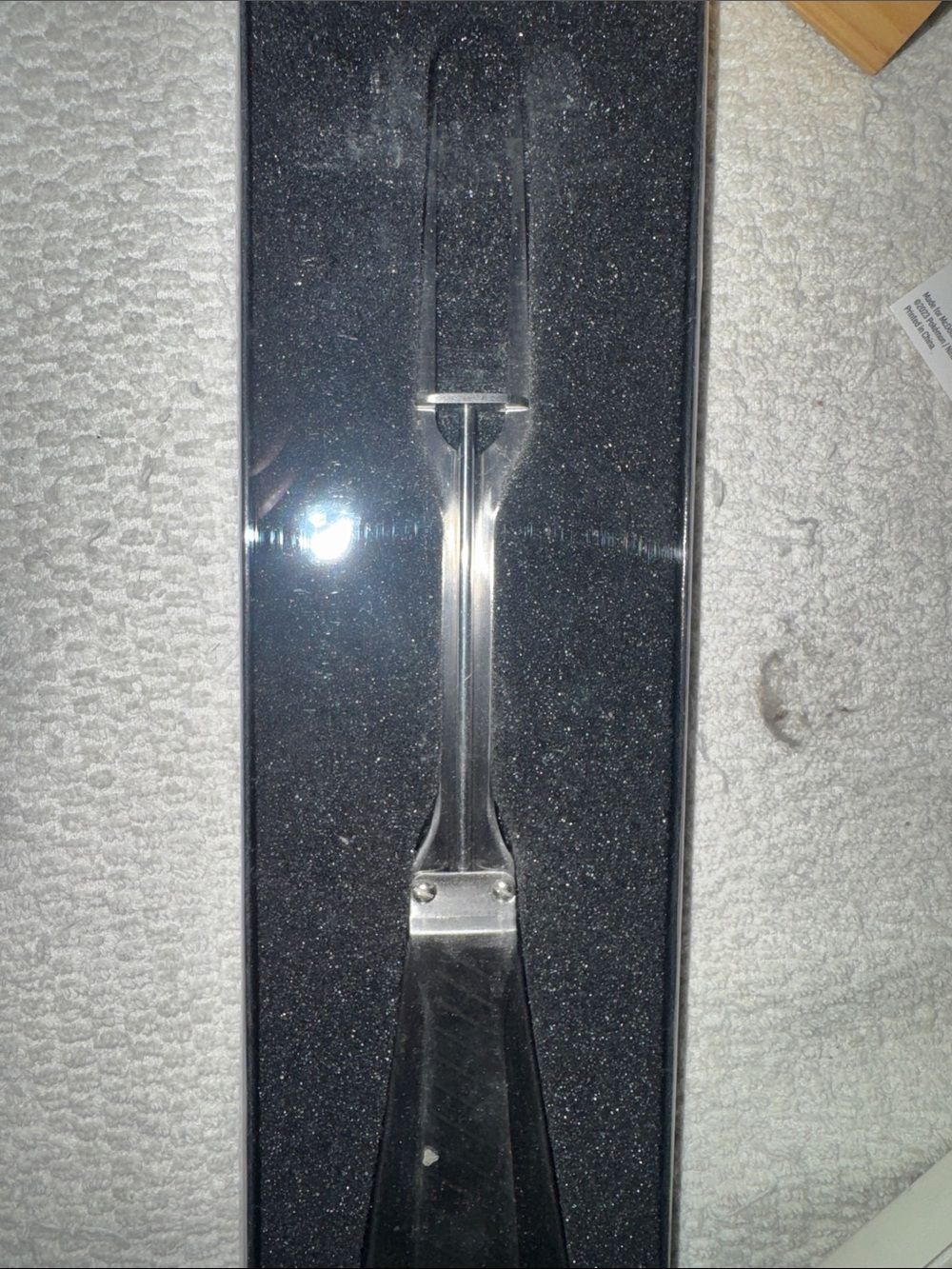New serving fork